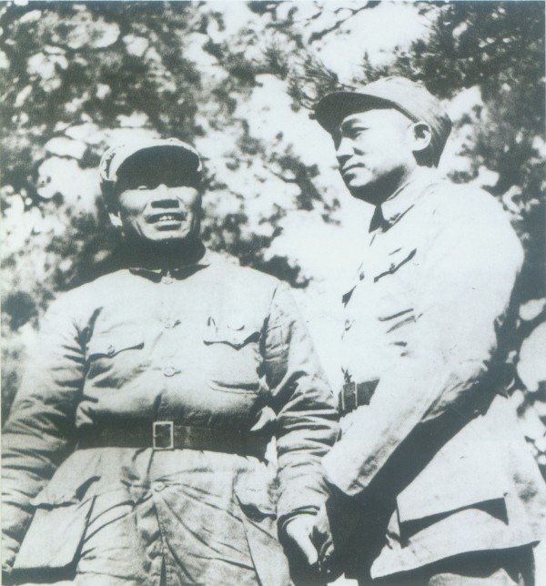 (4)1938年秋，朱德总司令、彭德怀副总司令来到太行，亲自领导根据地的抗日斗争
